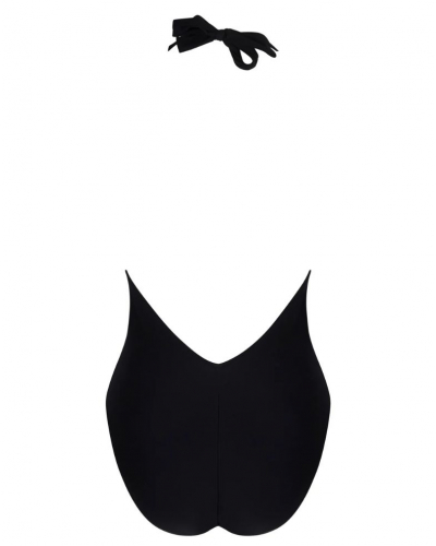 Traje de baño una pieza seducción Lise Charmel Eclat d'Argent (Noir Argent)