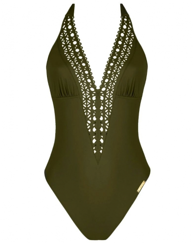 Maillot de bain une pièce nageur séduction Lise Charmel Ajourage Couture (Ajourage Avocat)