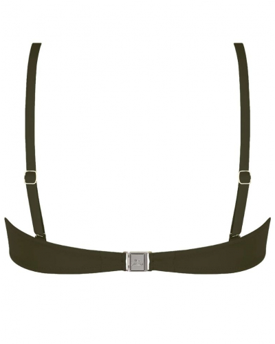 Sujetador de baño bandeau preformado Lise Charmel Ajourage Couture (Ajourage Avocat)