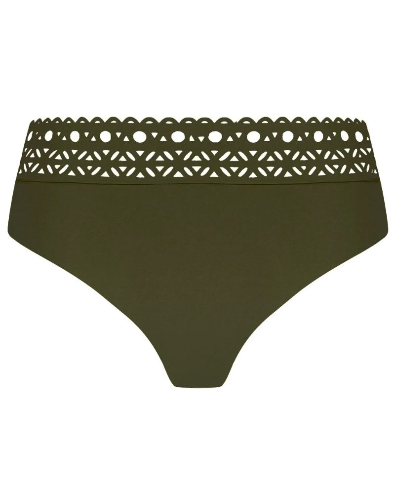 Calzoncillo de baño cintura alta Lise Charmel Ajourage Couture (Ajourage Avocat)