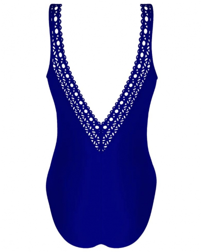 Traje de baño una pieza sin aros Lise Charmel Ajourage Couture (Ajourage Outremer)