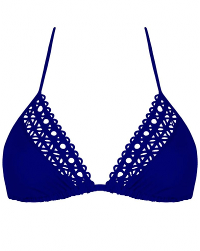 Soutien-gorge de bain triangle Lise Charmel Ajourage Couture (Ajourage Outremer)