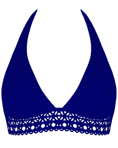 Soutien-gorge de bain triangle sans armature Lise Charmel Ajourage Couture (Ajourage Outremer)