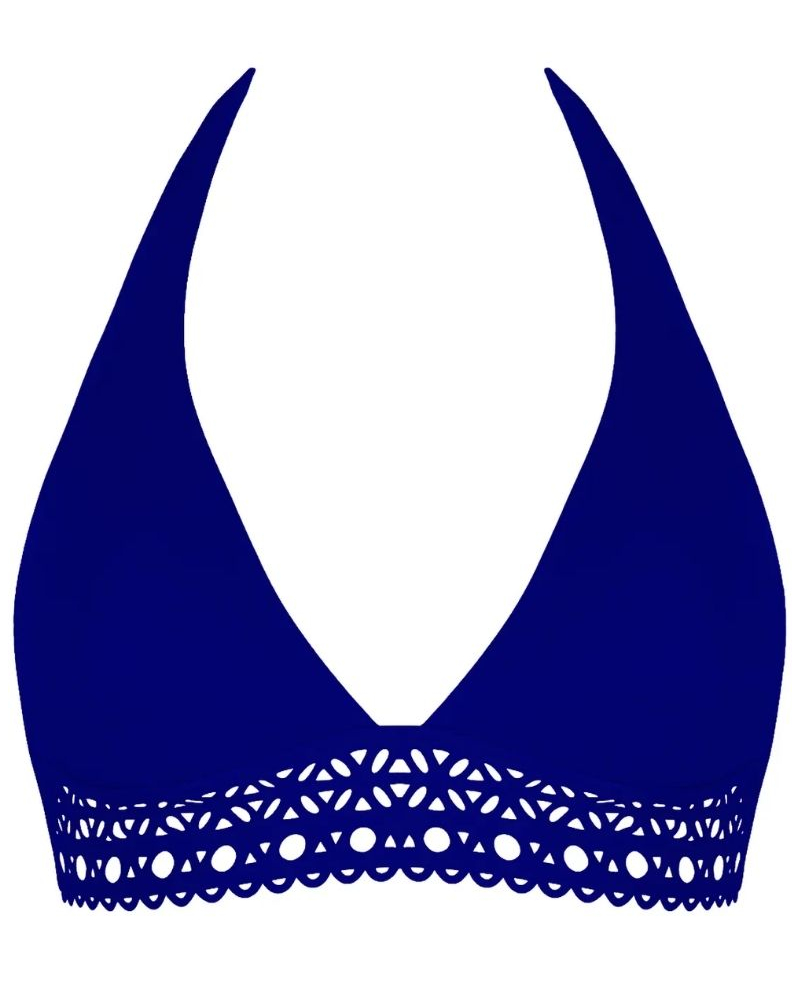 Triangle wireless bath bra Lise Charmel Ajourage Couture (Ajourage Outremer)