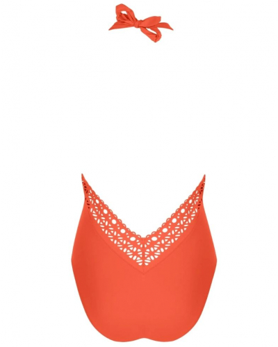 Seduction one-piece swimsuit Lise Charmel Ajourage Couture (Ajourage Papaye)