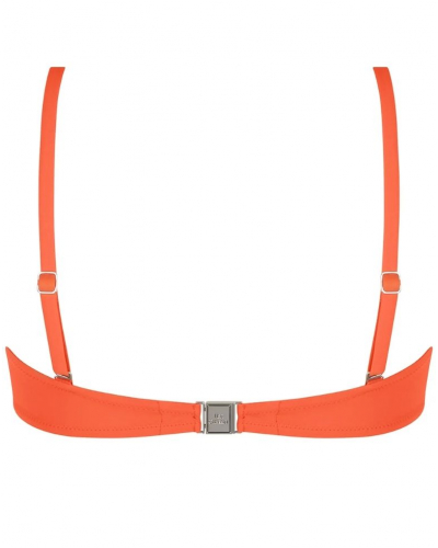 Soutien-gorge de bain bandeau coque Lise Charmel Ajourage Couture (Ajourage Papaye)