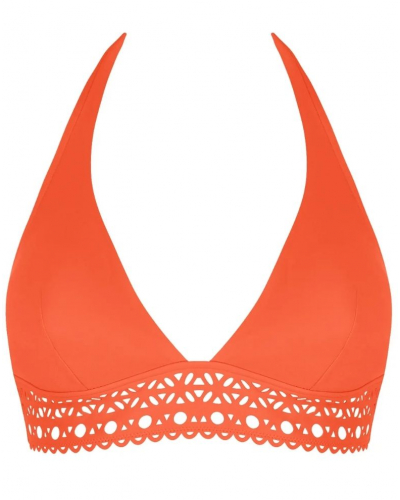 Triangle wireless bath bra Lise Charmel Ajourage Couture (Ajourage Papaye)