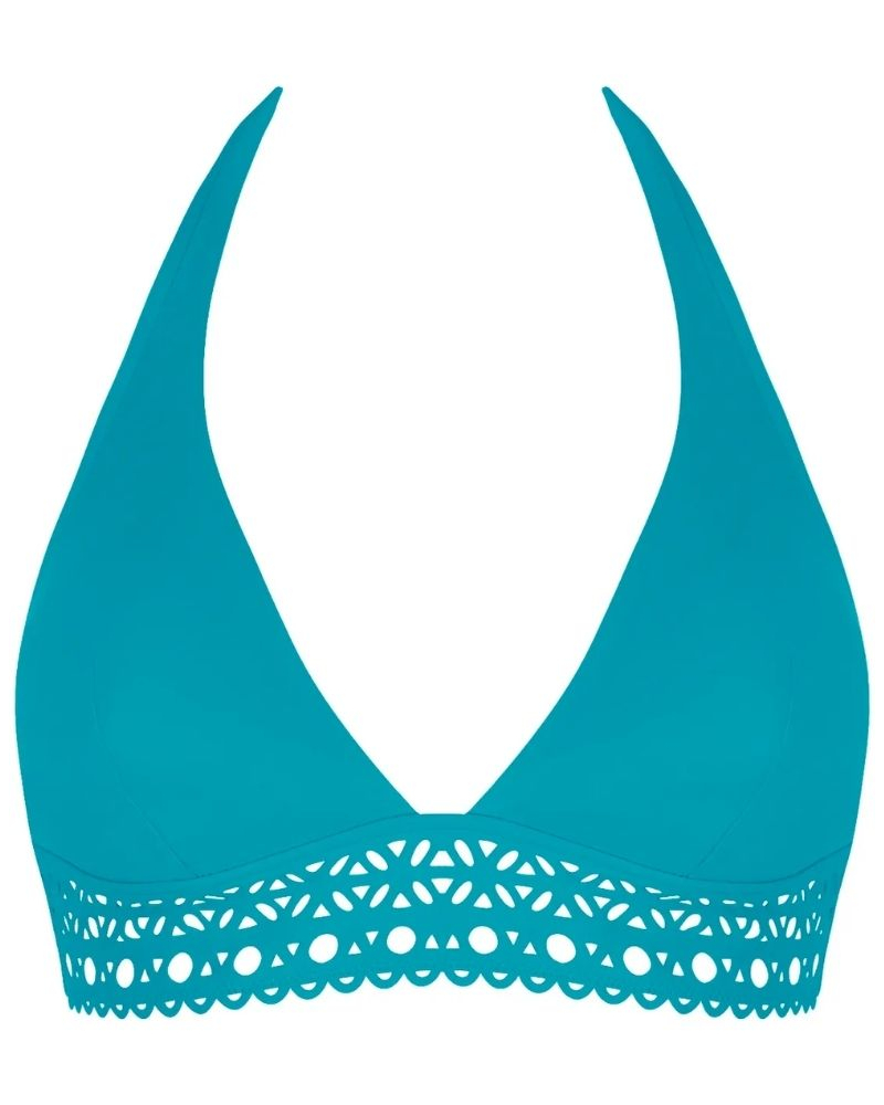 Soutien-gorge de bain triangle sans armature Lise Charmel Ajourage Couture (Ajourage Lagon)