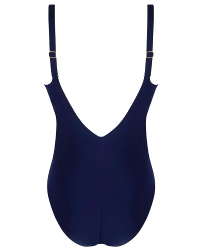 One-piece opened support swimsuit Lise Charmel Danse des Vagues (Danse Blue)