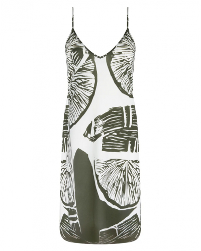 Vestido de playa Antigel La Miss Cocktail (Cocktail Kaki)