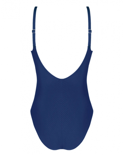 Traje de baño de una pieza con aros Antigel La Stricto Chic (Stricto Marine)