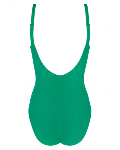 Traje de baño de una pieza con aros Antigel La Stricto Chic (Stricto Vert)