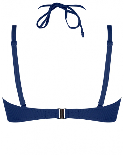 Sujetador de baño bandeau suave copa profunda Antigel La Stricto Chic (Stricto Marine)