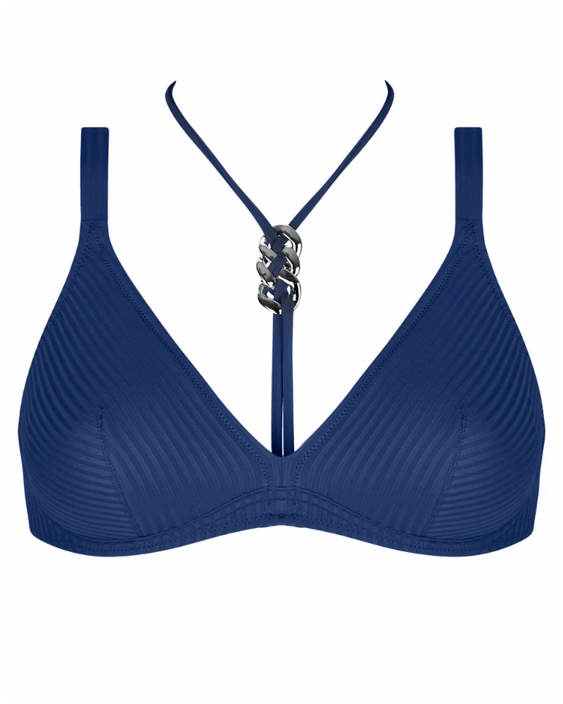 Soutien-gorge de bain armatures triangle Antigel La Stricto Chic (Stricto Marine)