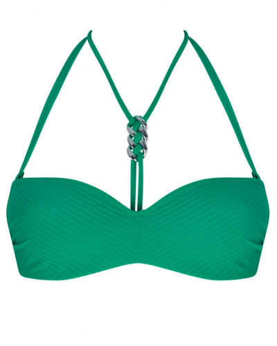 Soutien-gorge de bain bandeau coque Antigel La Stricto Chic (Stricto Vert)