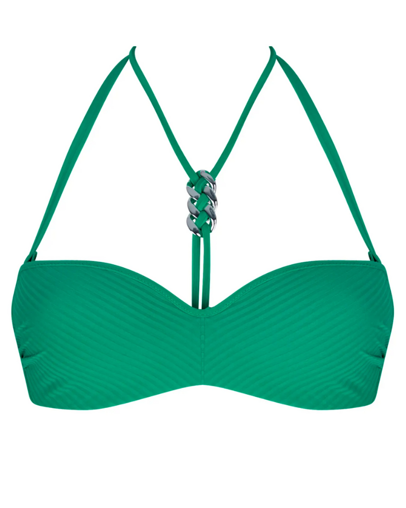Padded strapless bath bra Antigel La Stricto Chic (Stricto Vert)