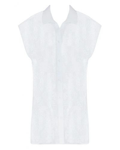 Beach shirt 100% Cotton Antigel La Bohème (Blanc)