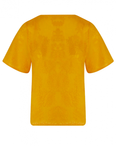 Camiseta de manga corta 100% Algodón Antigel La Bohème (Jaune Paille)