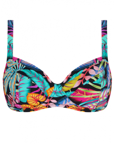 Demi bath bra Antigel La Forêt Magic (Noir Enchanté)