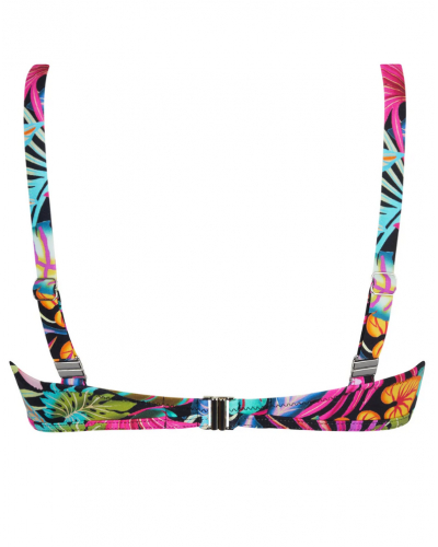 Soutien-gorge triangle de bain armatures Antigel La Forêt Magic (Noir Enchanté)