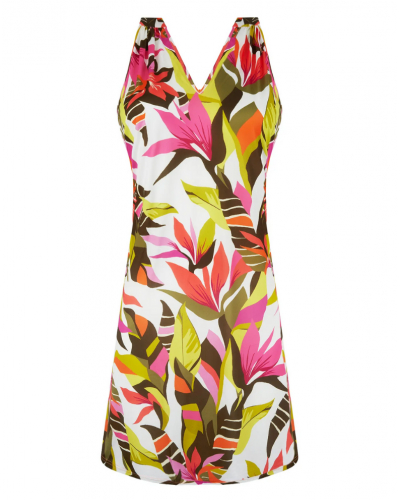 Robe de plage Antigel La Radieuse (Blanc Canopée)