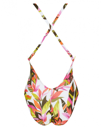 One-piece swimsuit Antigel La Radieuse (Blanc Canopée)