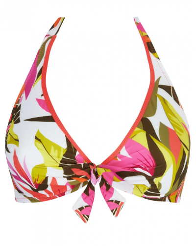 Triangle bath bra Antigel La Radieuse (Blanc Canopée)