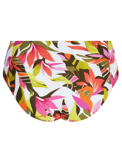 Slip de bain à revers Antigel La Radieuse (Blanc Canopée)