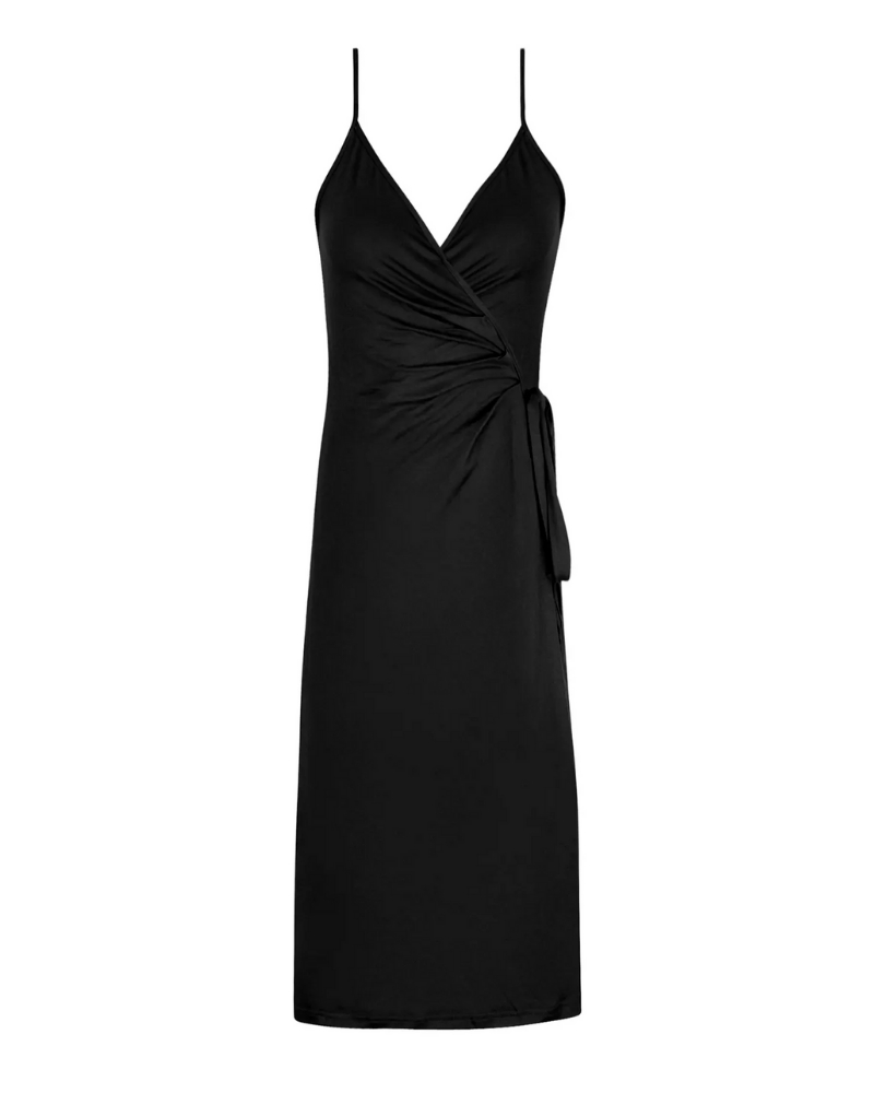 Vestido largo Antigel La Smartissime (Noir Bronze)