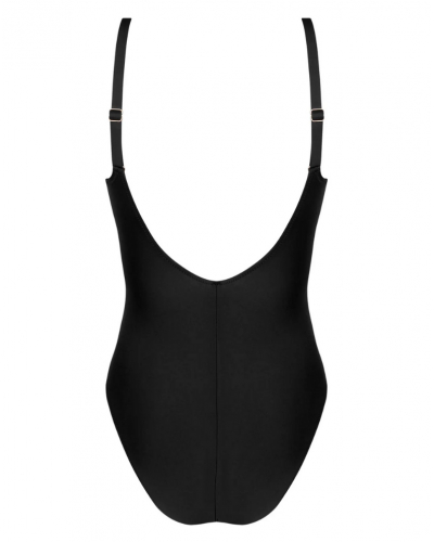One-piece underwired swimsuit Antigel La Smartissime (Noir Bronze)