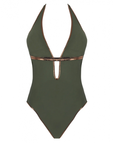 Swimsuit one-piece Antigel La Smartissime (Kaki Bronze)