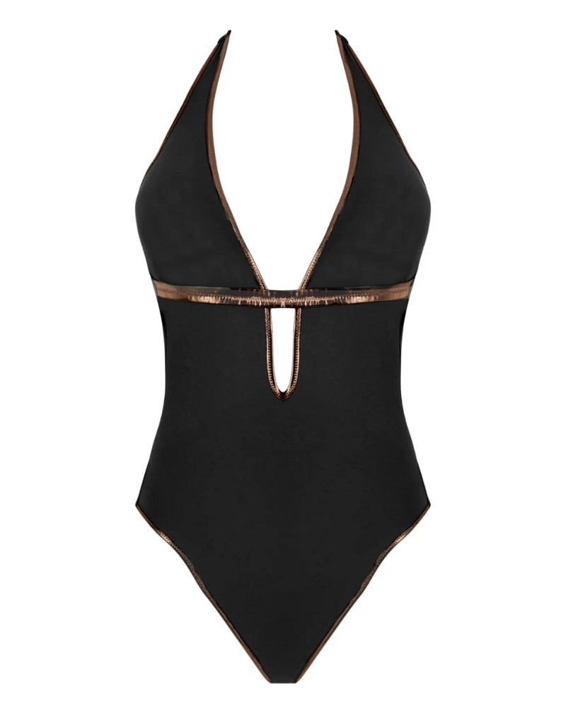 Traje de baño una pieza Antigel La Smartissime (Noir Bronze)