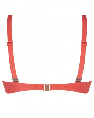 Underwired triangle bath bra Antigel La Smartissime (Corail Bronze)