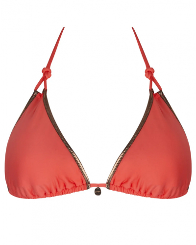 Triangle bath bra Antigel La Smartissime (Corail Bronze)