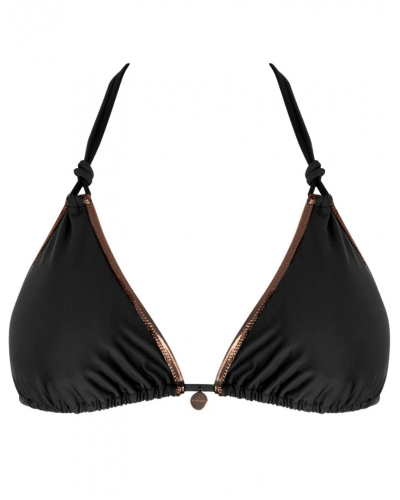 Triangle bath bra Antigel La Smartissime (Noir Bronze)