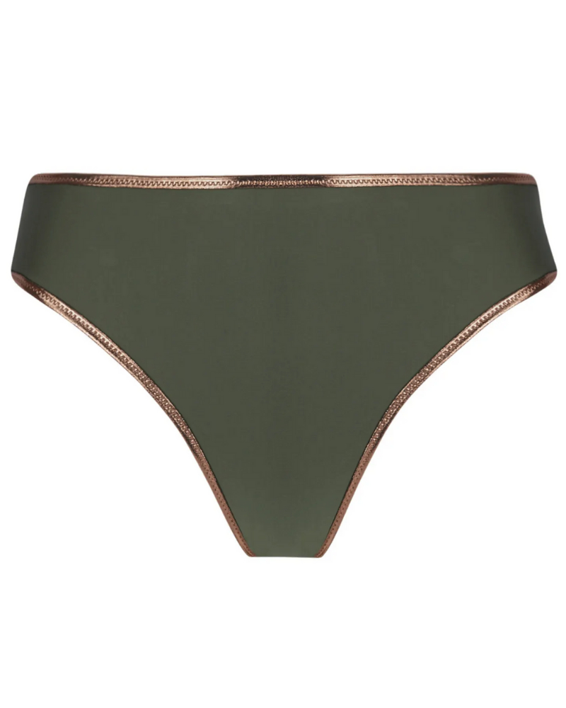 Slip de bain charme Antigel La Smartissime (Kaki Bronze)