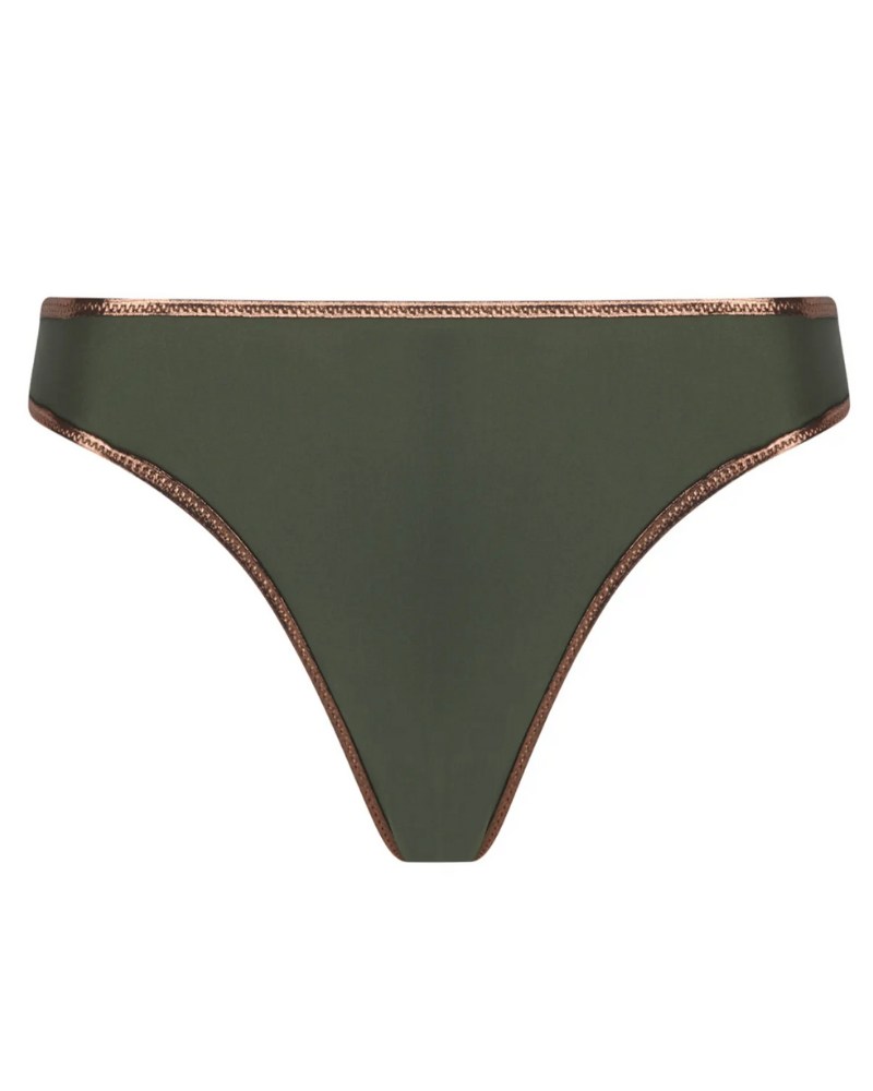 Slip de bain séduction Antigel La Smartissime (Kaki Bronze)