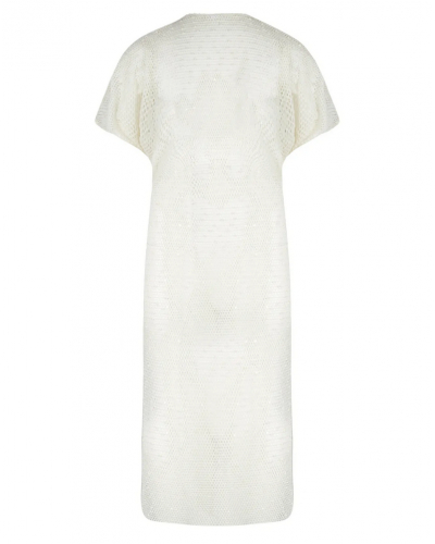 Caftan long Antigel La Sexy Résille (Nacre Résille)