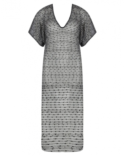 Long caftan Antigel La Sexy Résille (Chiné Résille)