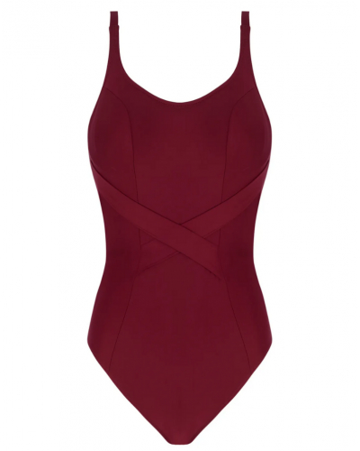 Maillot de bain une pièce armatures Antigel La Chiquissima (Prune)