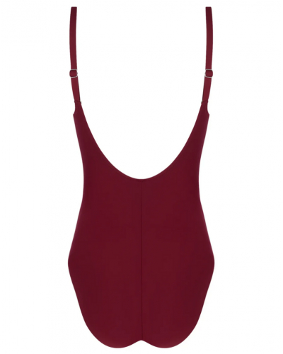 Maillot de bain une pièce armatures Antigel La Chiquissima (Prune)