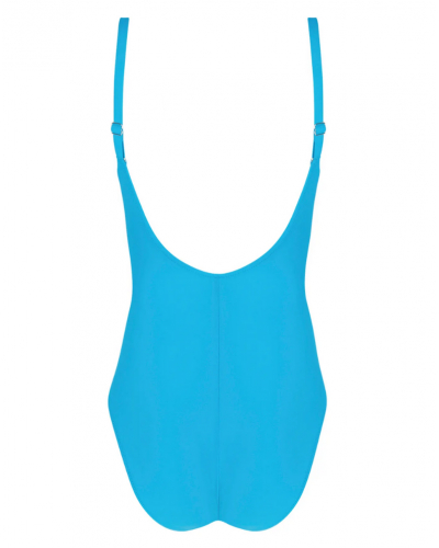 Traje de baño una pieza con aros Antigel La Chiquissima (Bleu Azur)