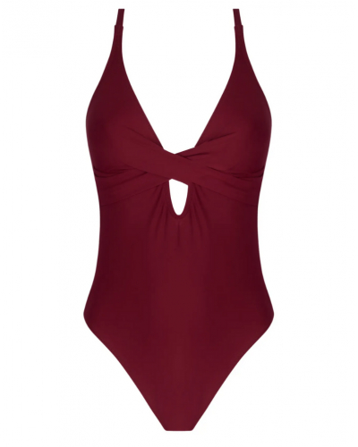 One-piece swimsuit Antigel La Chiquissima (Prune)