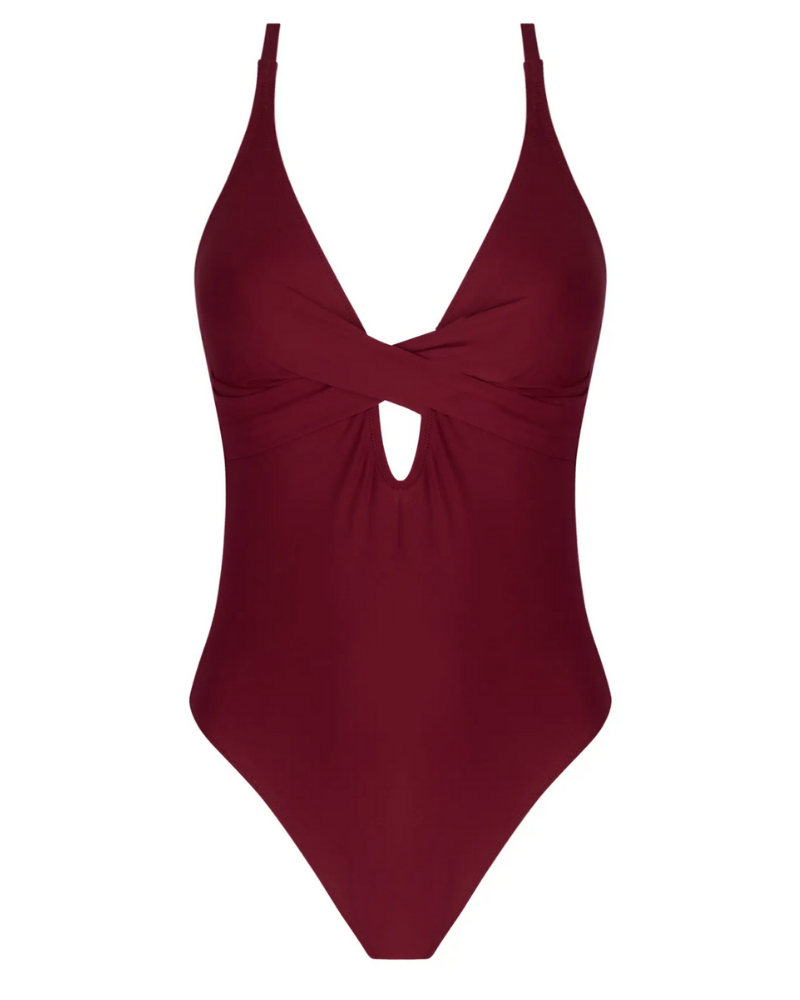 Maillot de bain une pièce Antigel La Chiquissima (Prune)