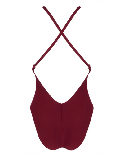 One-piece swimsuit Antigel La Chiquissima (Prune)