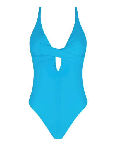 One-piece swimsuit Antigel La Chiquissima (Bleu Azur)