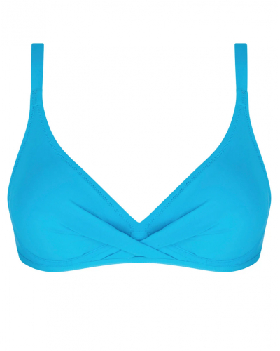 Sujetador de baño triangulo con aros Antigel La Chiquissima (Bleu Azur)