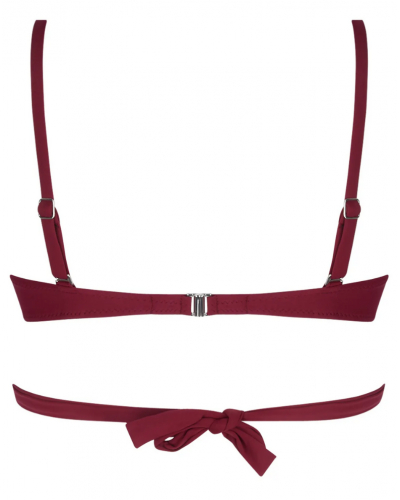 Triangle bath bra Antigel La Chiquissima (Prune)