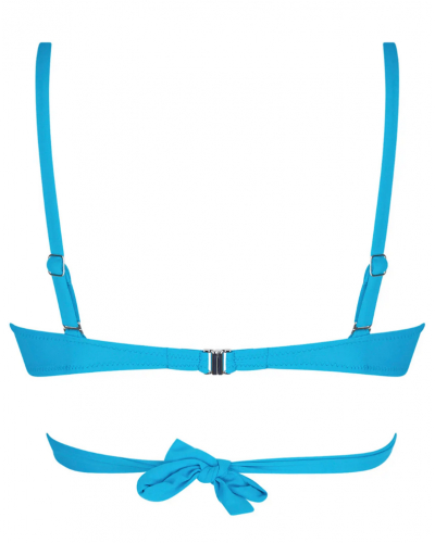 Triangle bath bra Antigel La Chiquissima (Bleu Azur)