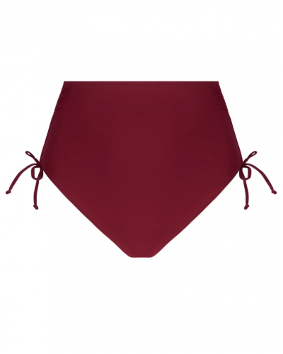 Culotte de bain taille haute Antigel La Chiquissima (Prune)